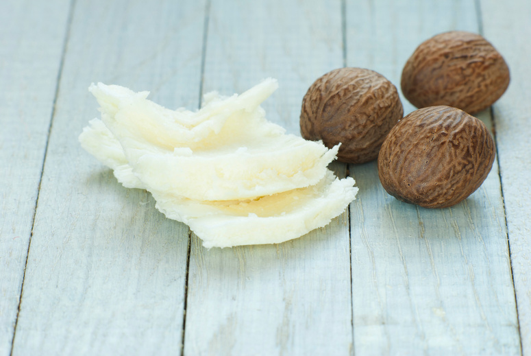 Shea butter and nuts